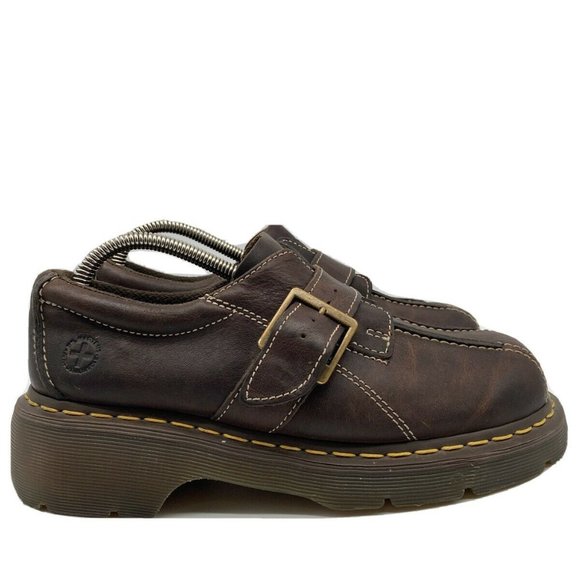 womens buckle oxford shoes